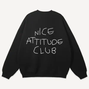 Nice Attitude Club Unisex Oversize Sweatshirt